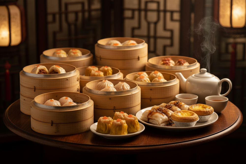 uthentic Guangzhou dim sum walking tour in Liwan Xiguan old town with Sunda Travel