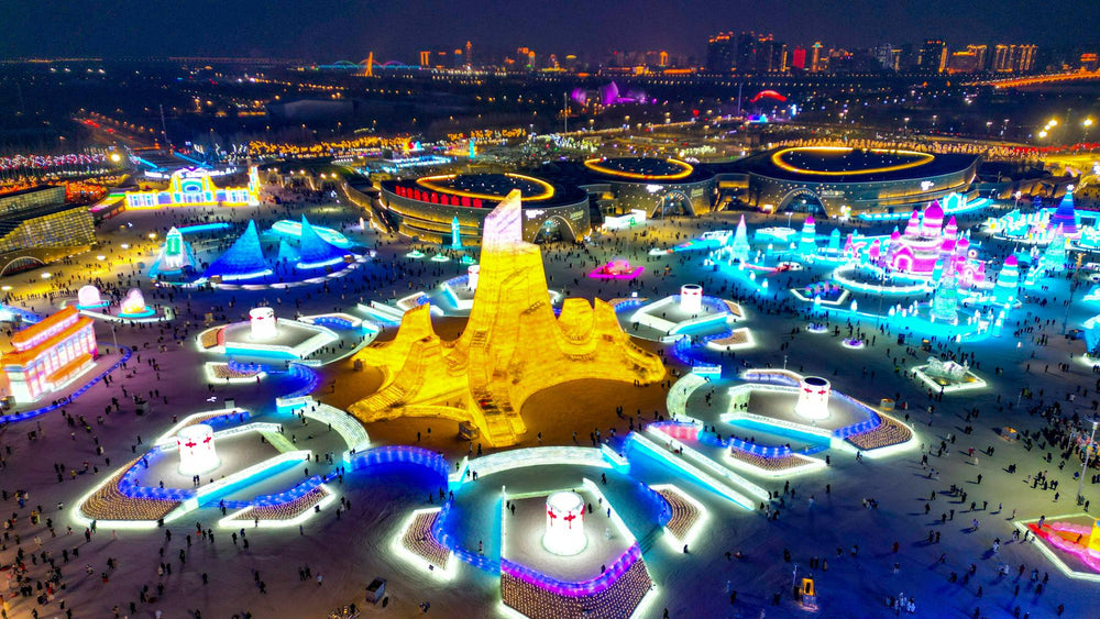 China city skyline