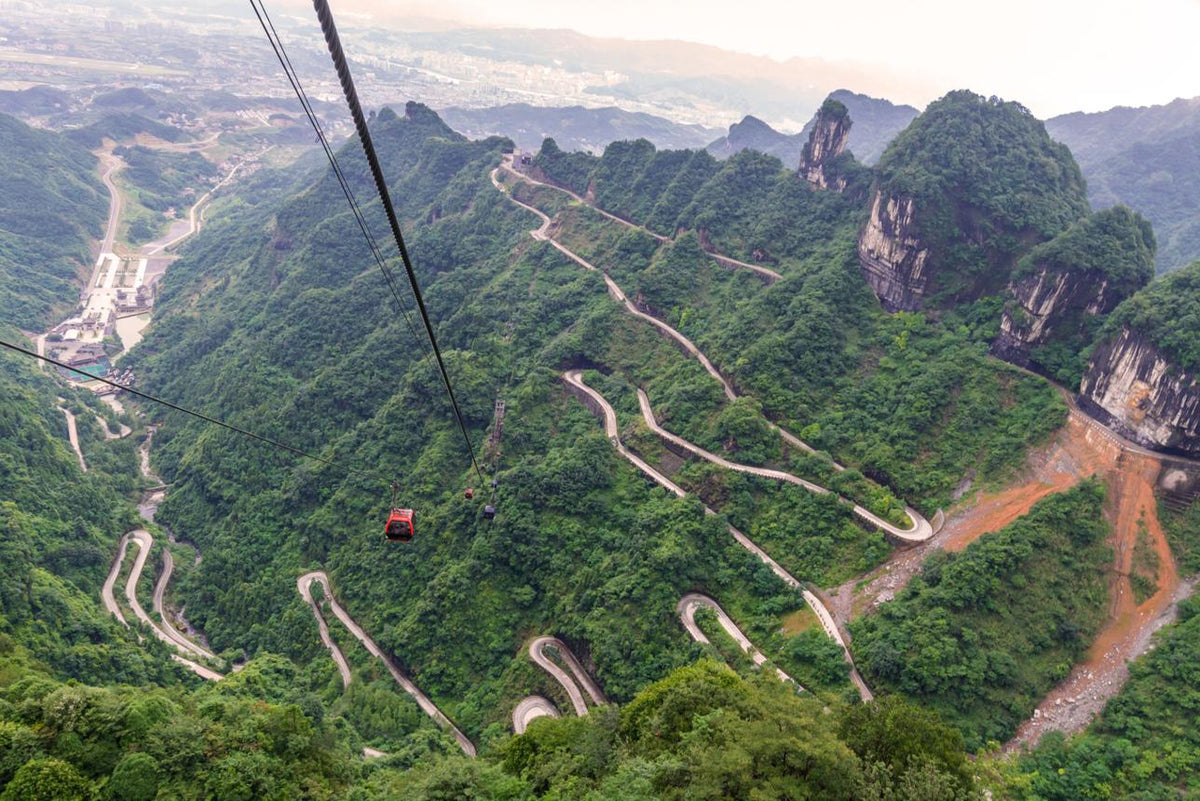 Tianmen Mountain — Cable Car, 99-Bend Road & Tianmen Cave, Then Furong Ancient Town — Zhangjiajie / Furong