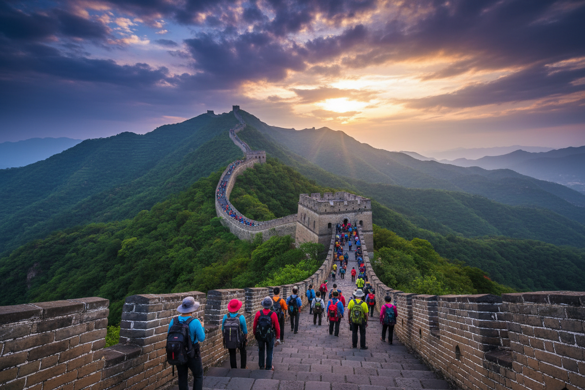 Great Wall & Ming Tombs — Beijing