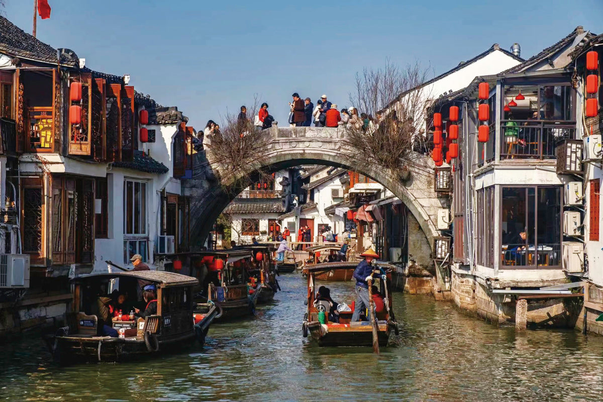 Zhujiajiao Water Town & Departure — Shanghai